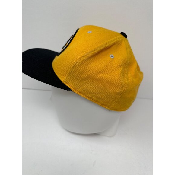 Vintage Mitchell & Ness Boston Bruins 7 1/4 Fitted Hat Gold Black Wool - Picture 7 of 9